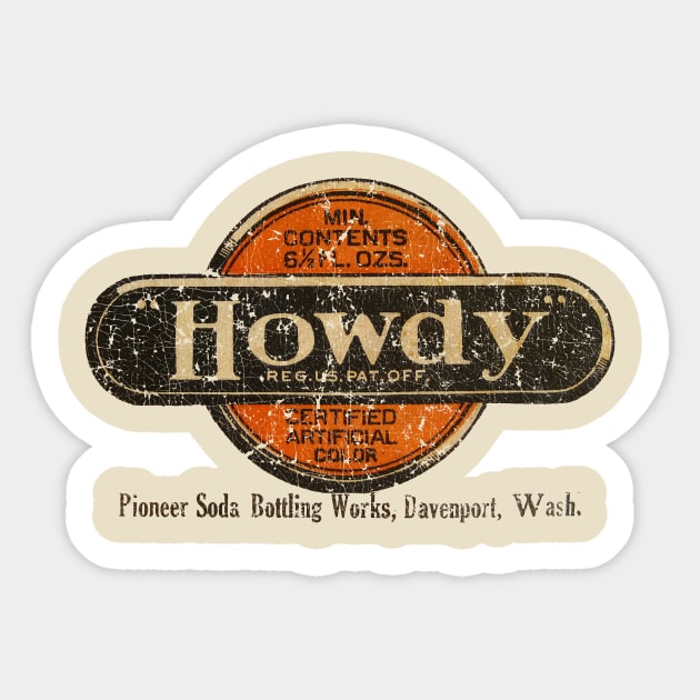 PSDW HOWDY BEER Sticker by ngilerterus